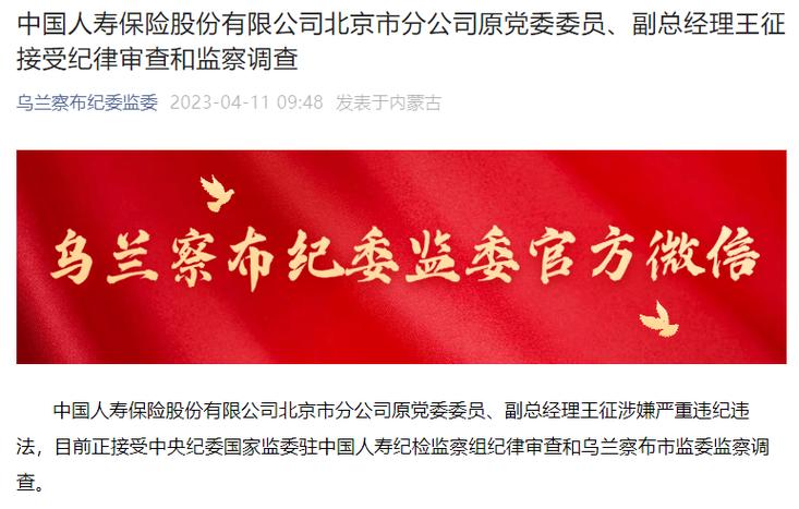 中国人寿原总裁被查，中国人寿 总裁